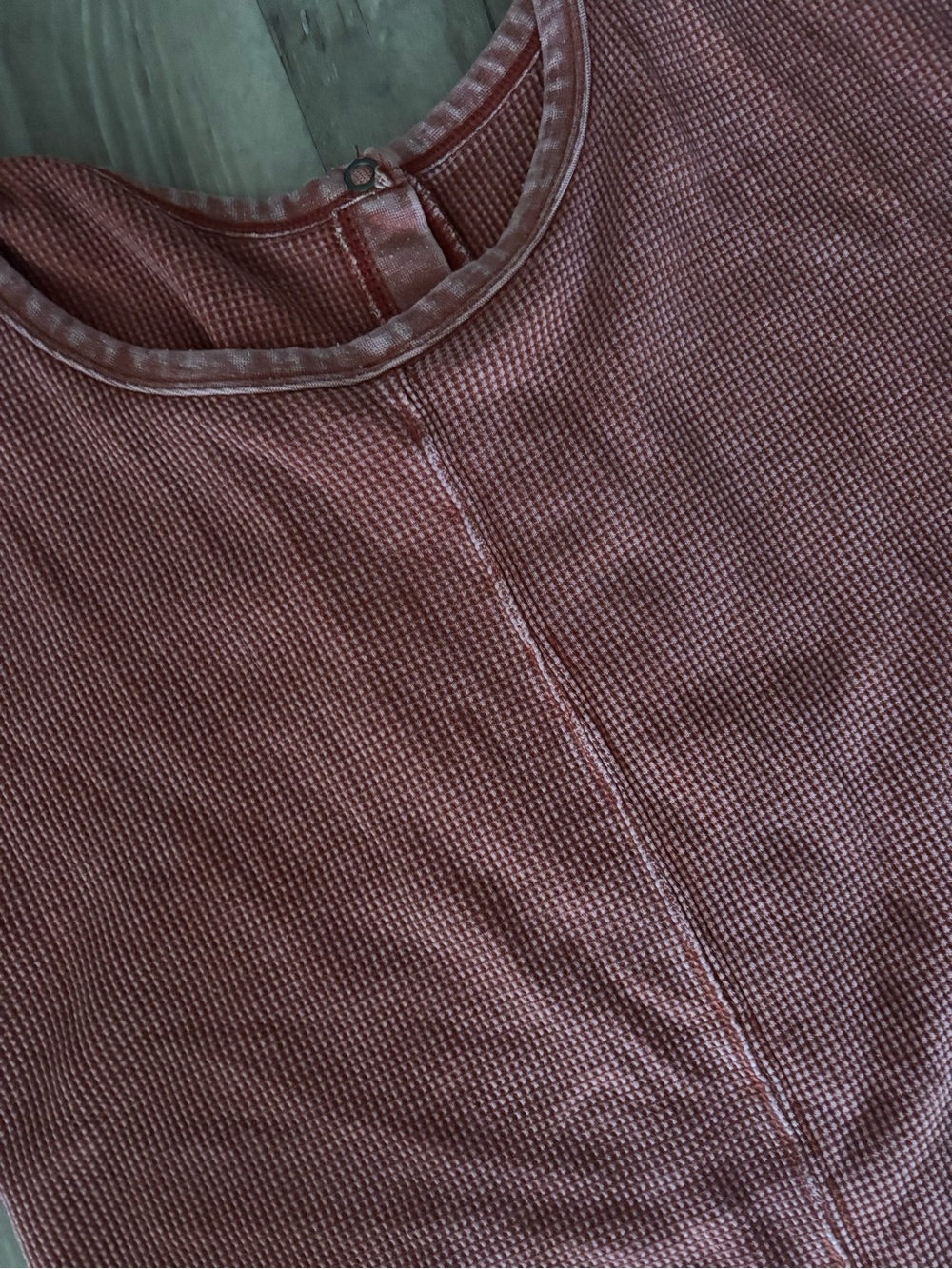 Rust Colored Dress L - Picture 2 of 6